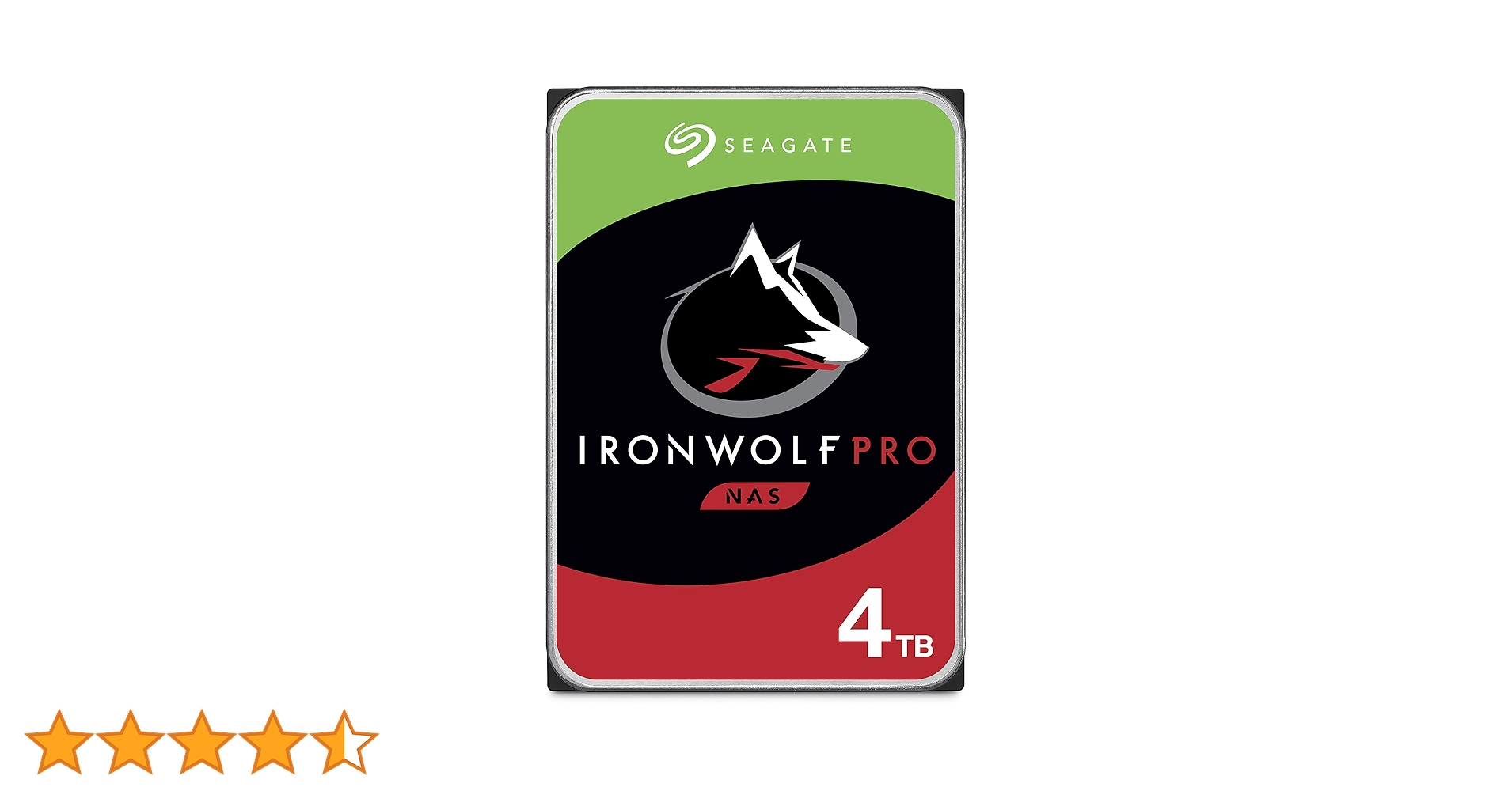 内蔵型ハードディスクドライブ Seagate IronWolf Pro 4TB Seagate IronWolf Pro 4TB NAS Hard Drive with Data Recovery